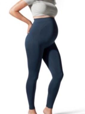 BLANQI Navy Maternity Support Leggings